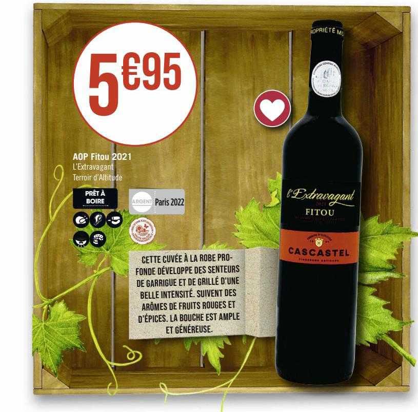 aop fitou 2021 l'extravagant terroir d'altitude