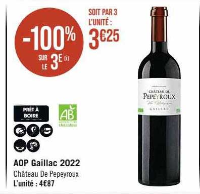 Aop Gaillac 2022 Château De Pepeyroux