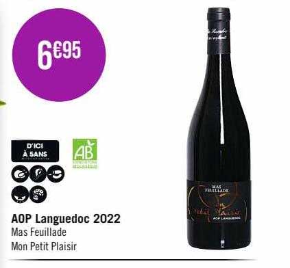 aop languedoc 2022 mas feuillade mon petit plaisir