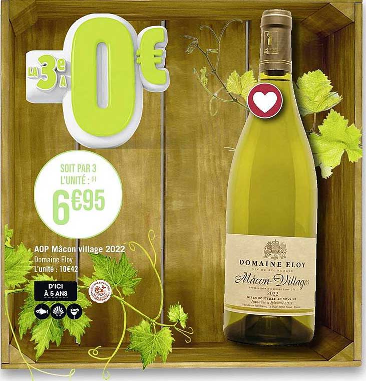 aop mâcon village 2022 domaine eloy