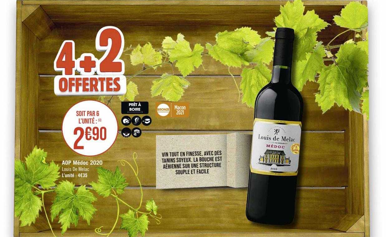 aop médoc 2020 louis de melac