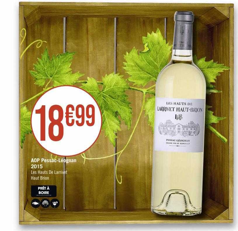 aop pessac-Léognan 2015 les hautes de larrivet haut brion