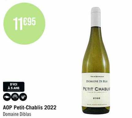 aop petit-chablis 2022 domaine diblas
