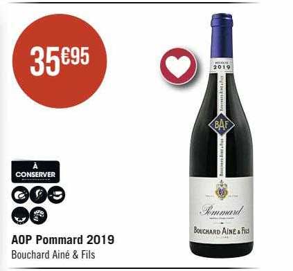aop pommard 2019 bouchard ainé & fils