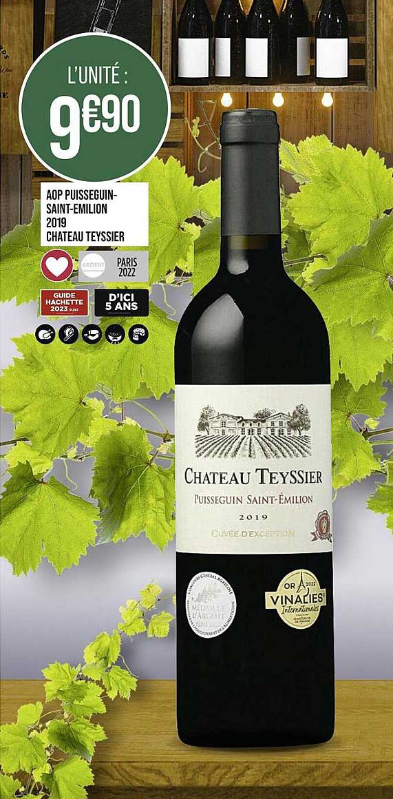 aop puisseguin-saint-emilion 2019 château teyssier