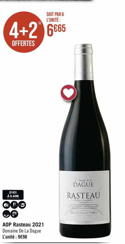 aop rasteau 2021 domaine de la dague