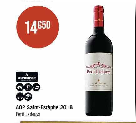 aop saint-Estèphe 2018 petit ladouys