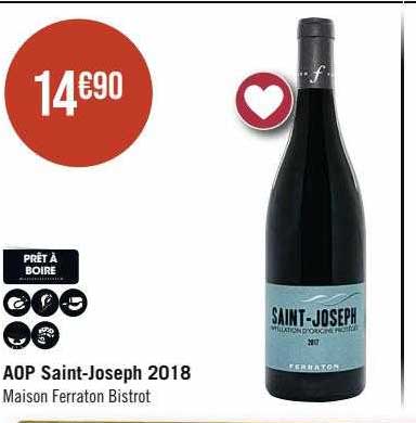 aop saint-Joseph 2018 maison ferraton bistrot