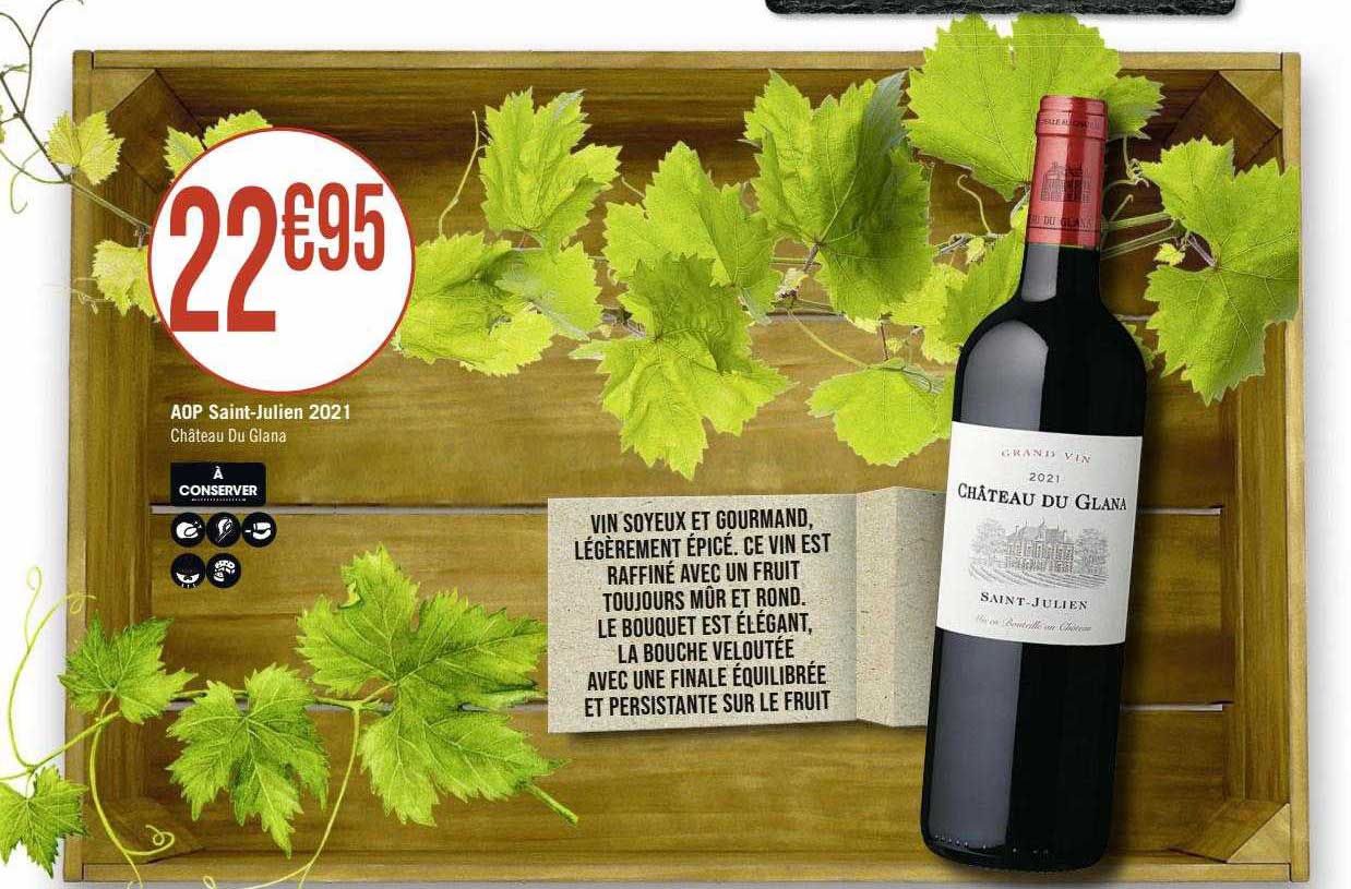 aop saint-Julien 2021 château du glana