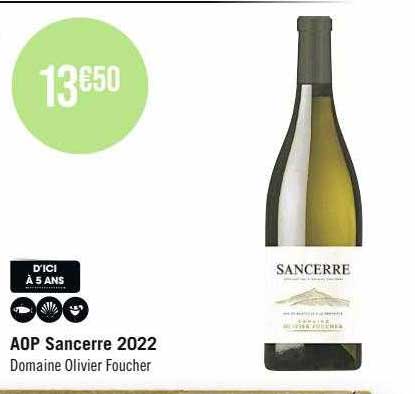 aop sancerre 2022 domaine olivier foucher
