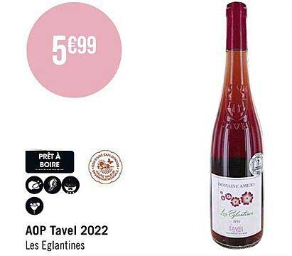 Aop Tavel 2022 Les Eglantines