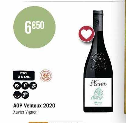 aop ventoux 2020 xavier vignon