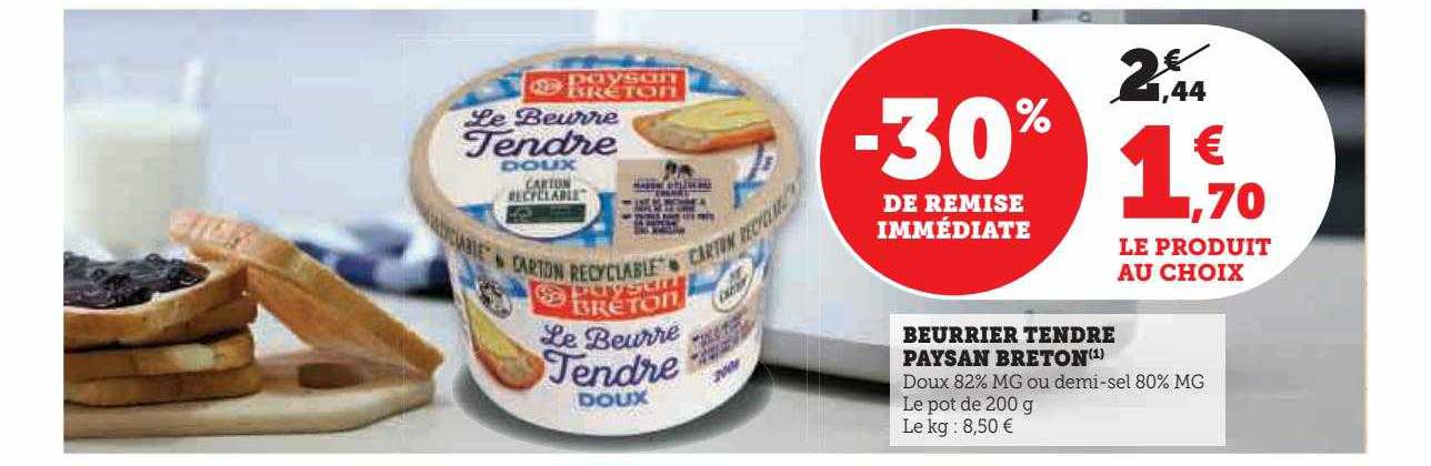 beurrier tendre paysan breton