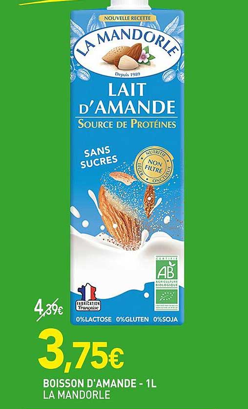 boisson d'amande la mandorle - 1 l
