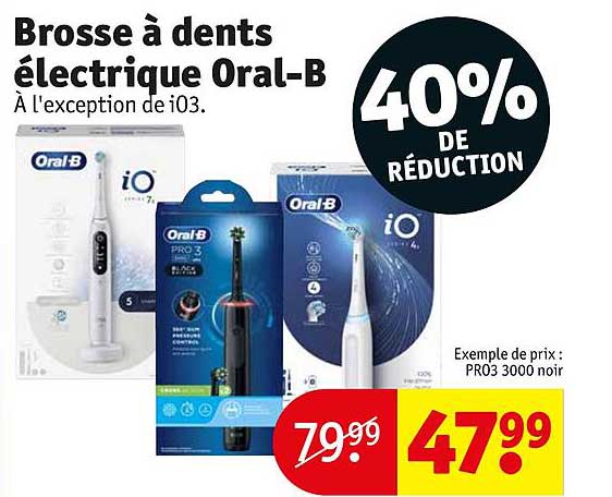 brosse à dents électrique oral-b
