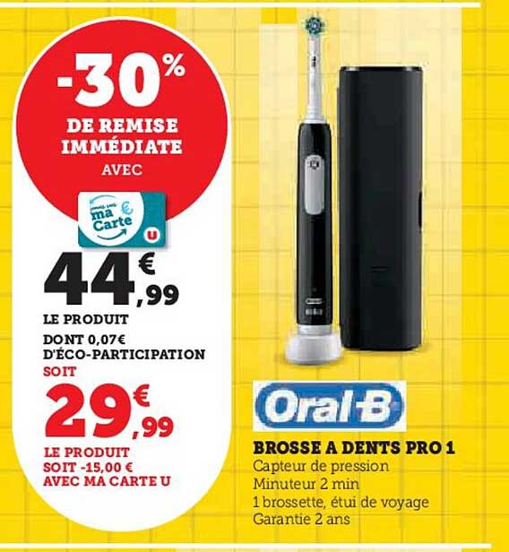 brosse à dents pro 1 oral-b