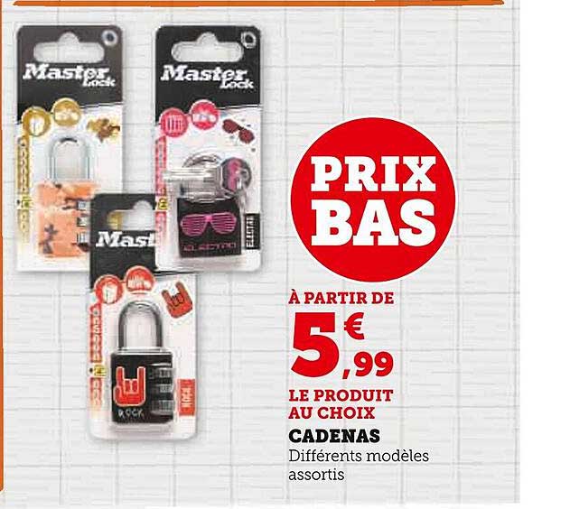 cadenas master lock