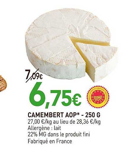 Camembert Aop - 250 G