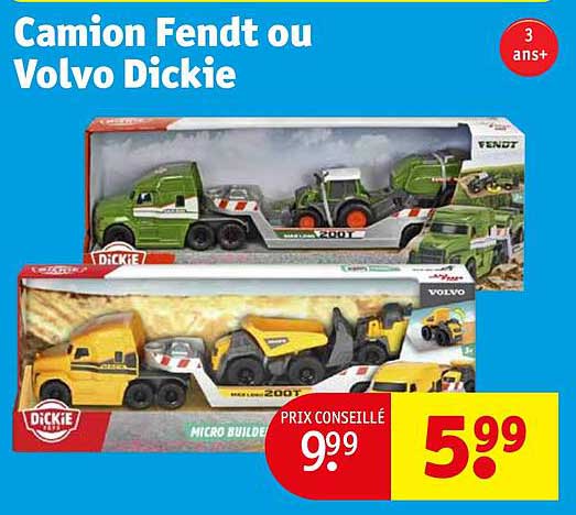 camion fendt ou volvo dickie