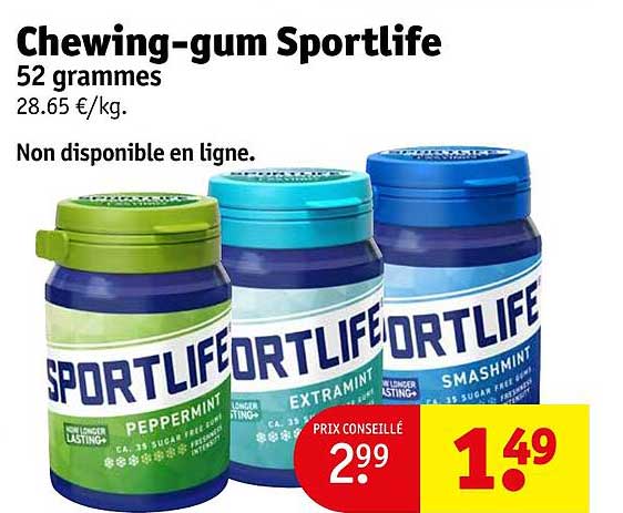 chewing-gum sportlife