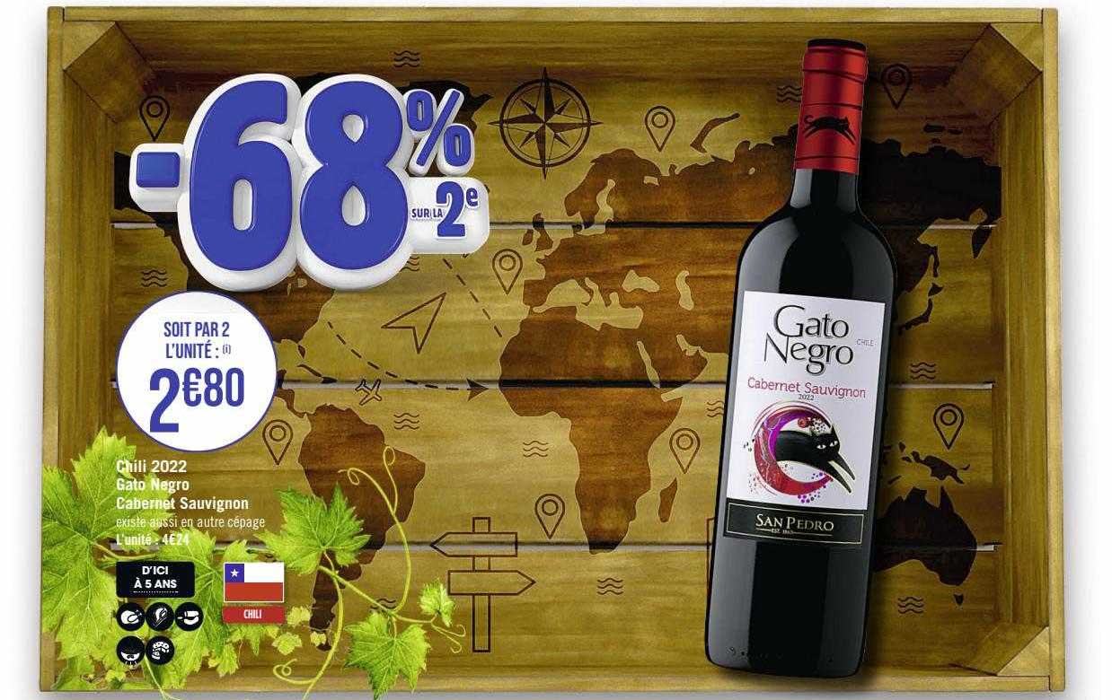 chili 2022 gato negro cabernet sauvignon