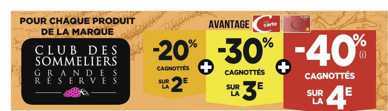 club des sommeliers grandes réserves
