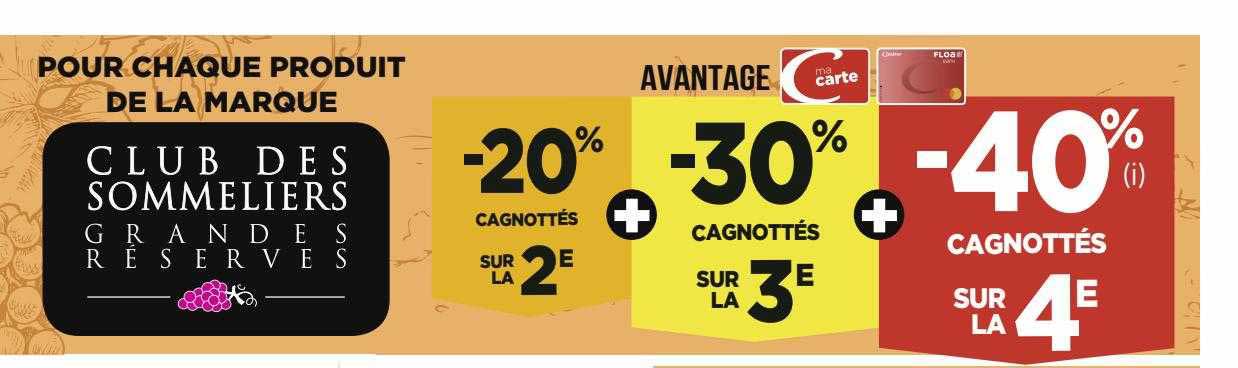 club des sommeliers grandes réserves