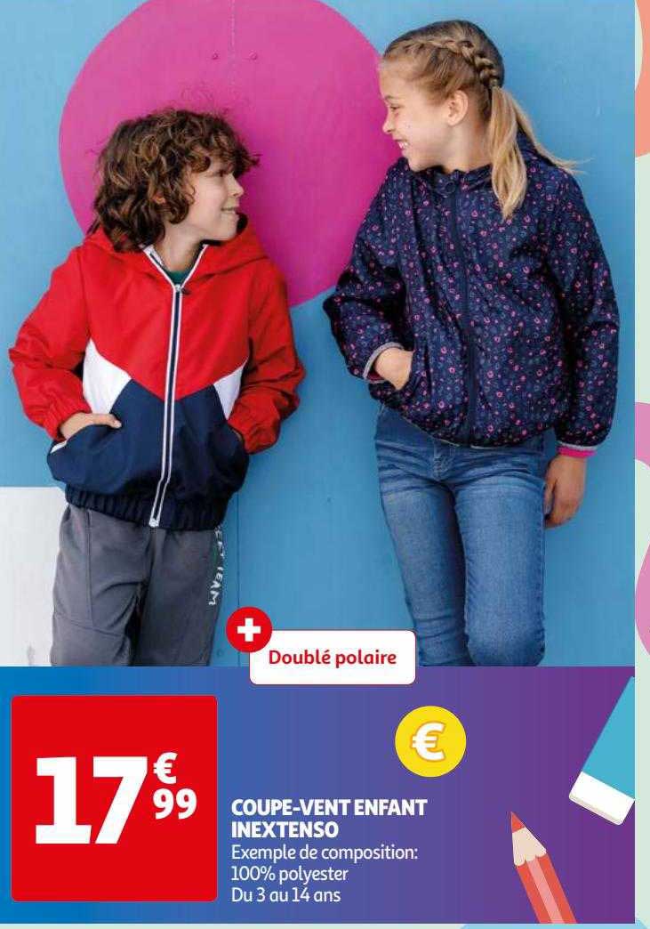 coupe-vent enfant inextenso