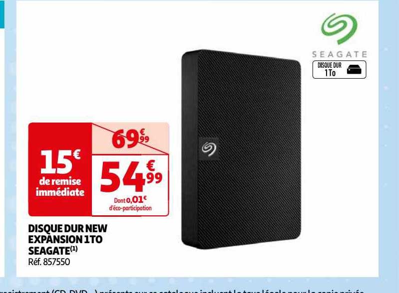 disque dur new expansion 1to seagate