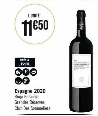 espagne 2020 rioja palacios grandes réserves club des sommeliers