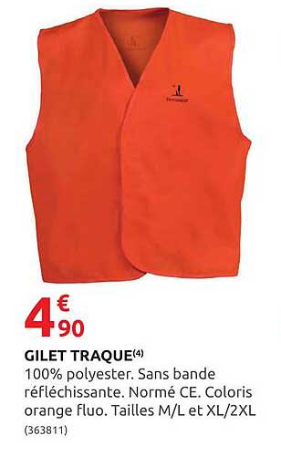 gilet traque