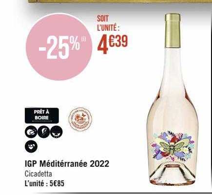 Igp Méditerranée 2022 Cicadetta