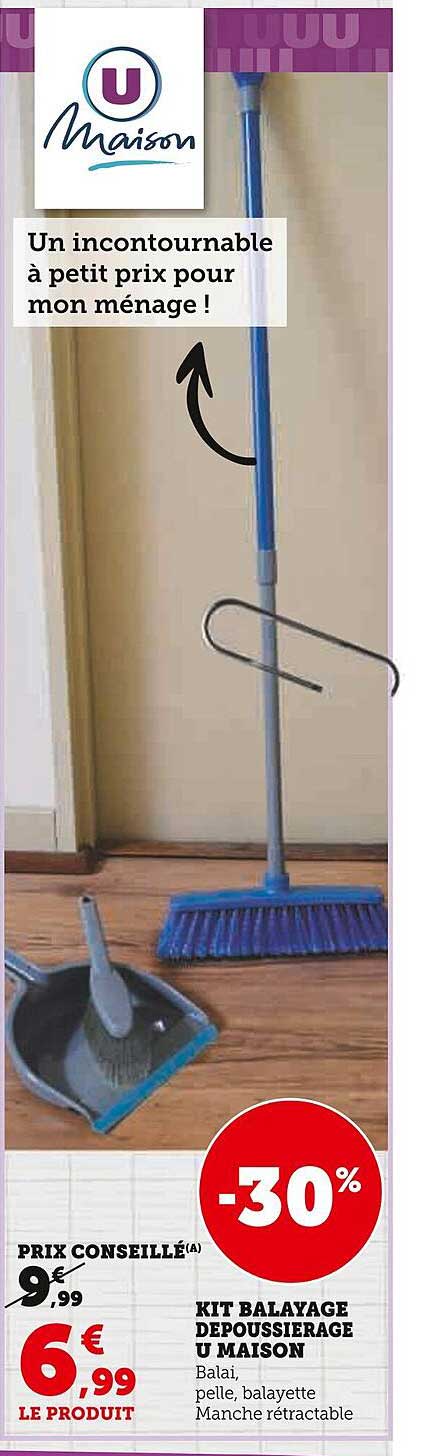 Kit Balayage Dépoussiérage U Maison