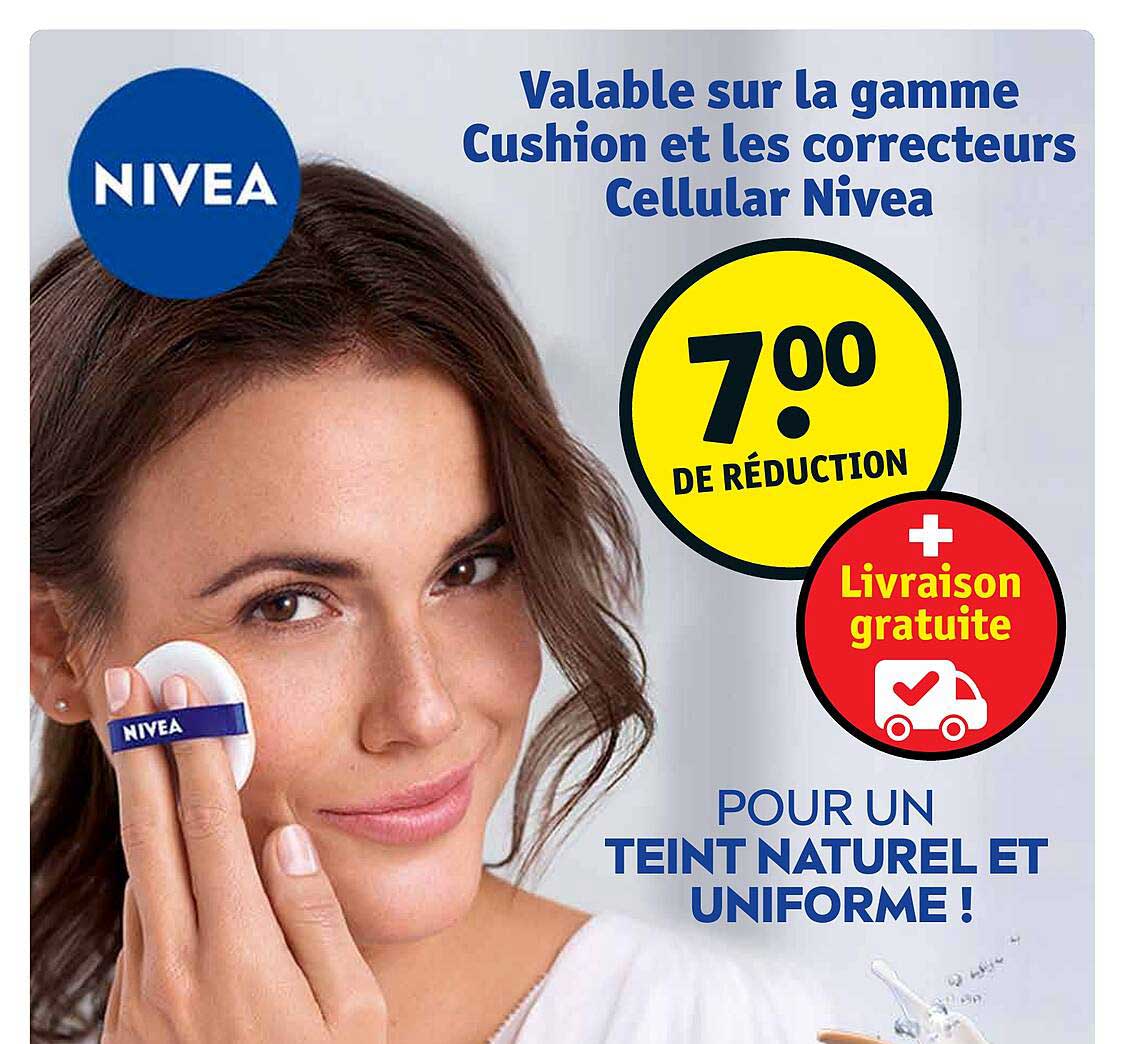 la gamme cushion et les correcteurs cellular nivea