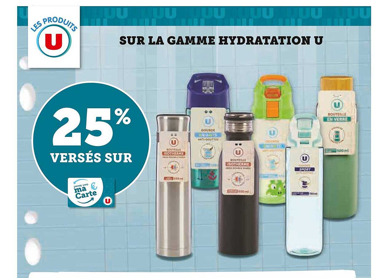 La Gamme Hydratation U