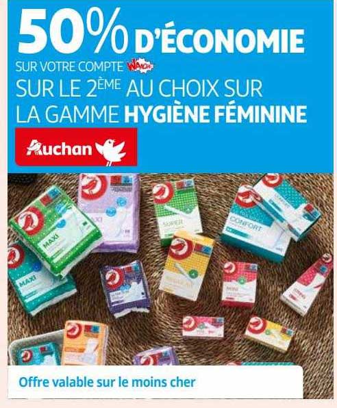 la gamme hygiène féminine