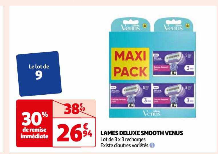 lames deluxe smooth venus