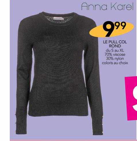 le pull col rond anna karel