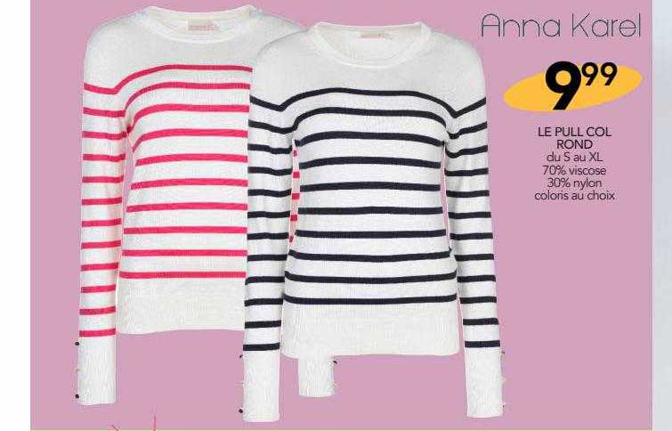 le pull col rond anna karel