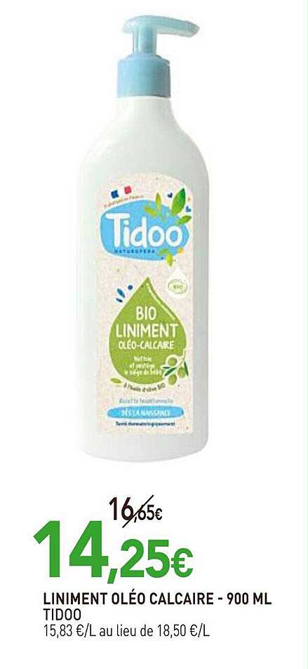 liniment oléo calcaire tidoo - 900 ml