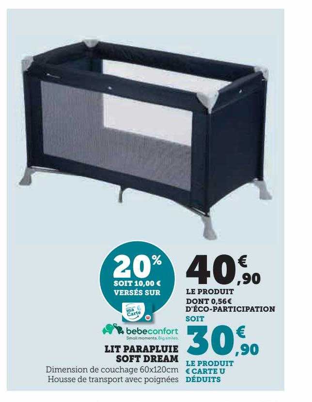 Lit Parapluie Soft Dream Bébé Confort