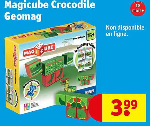 magicube crocodile geomag