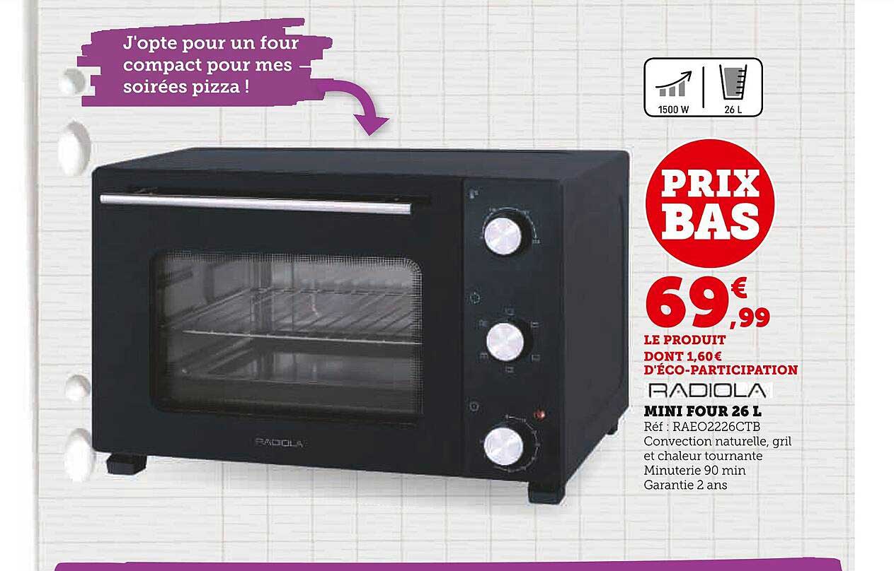 Mini Four 26 L Radiola