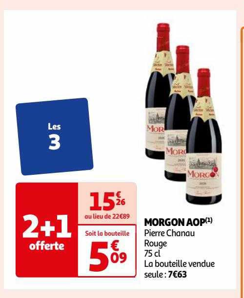 morgon aop pierre chanau rouge