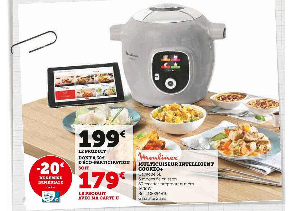 Multicuiseur Intelligent Cookeo+