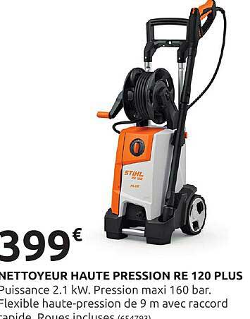 Nettoyeur Haute Pression Re 120 Plus Stihl