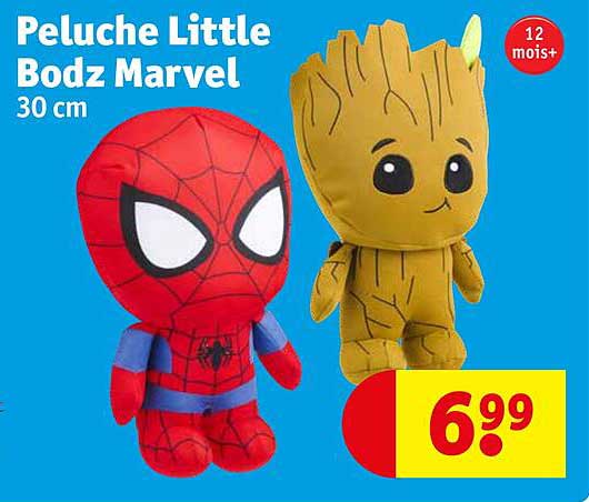 peluche little bodz marvel