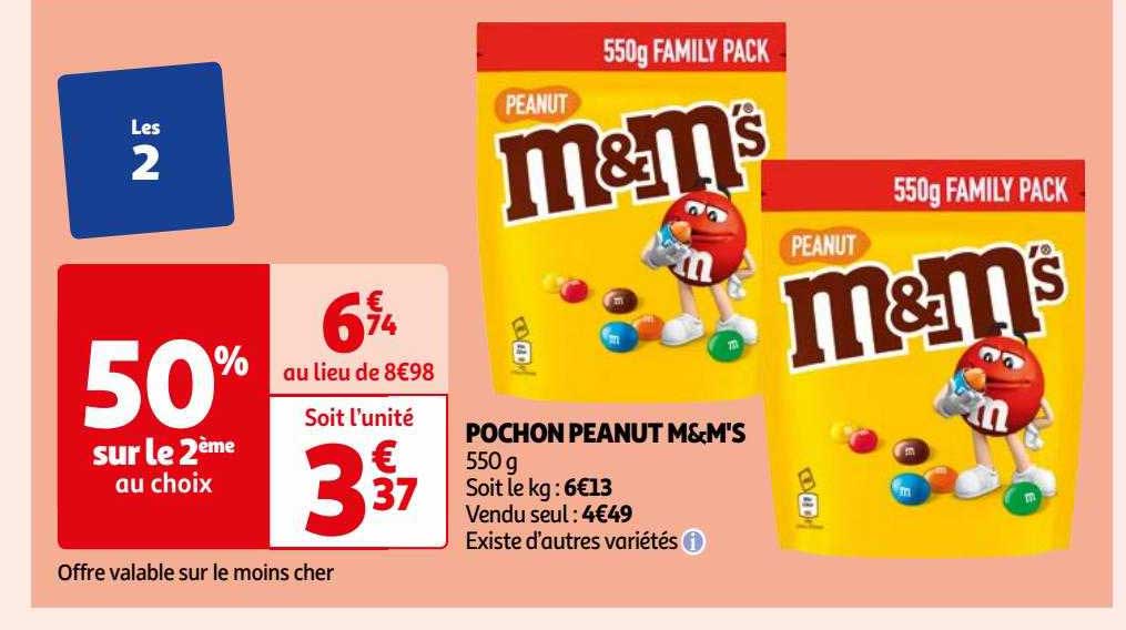 Pochon Peanut M&m's
