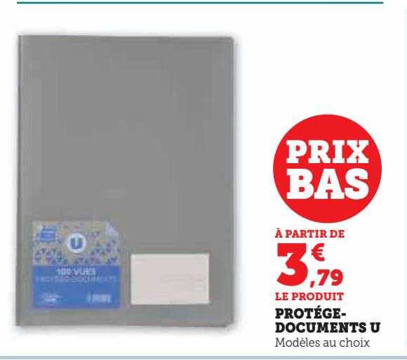 protège-documents u