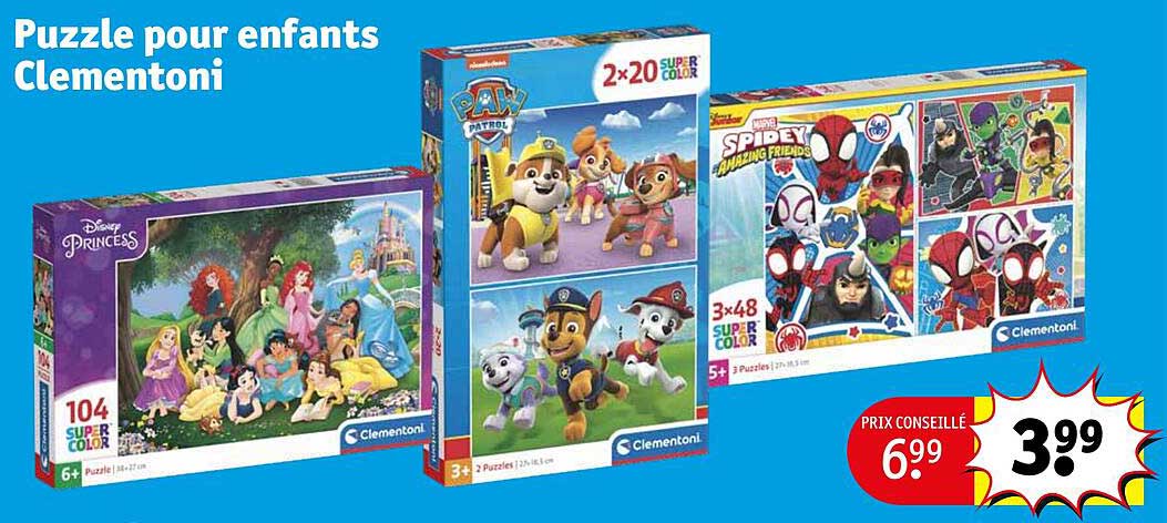 Puzzle Pour Enfants Clementoni